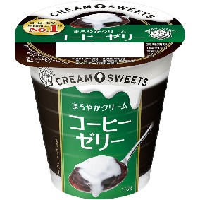 クリーム＆コーヒーゼリー
