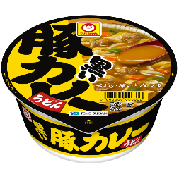 黒い豚カレーうどん