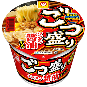 ごつ盛り ワンタン醤油ラーメン